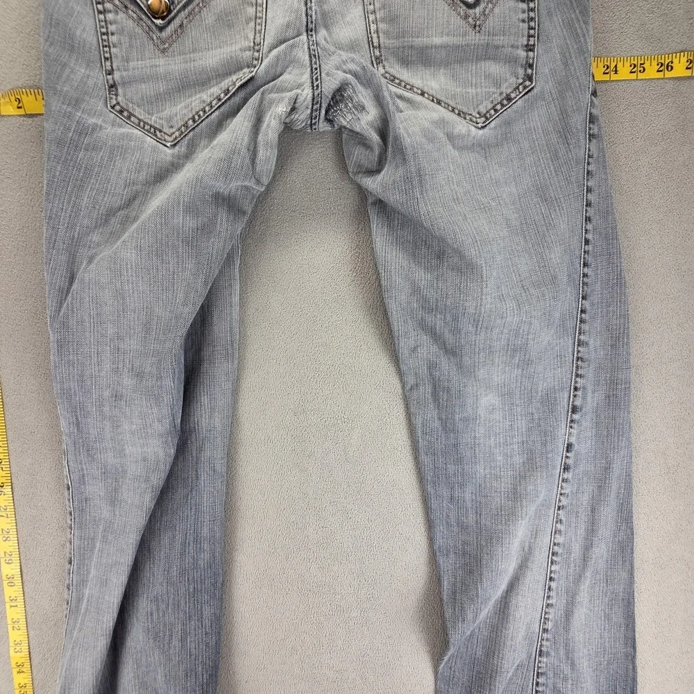 Vintage Levis Engineered Jeans Mens Blue Twisted Flap Pockets Zip Fly Fits 30x32